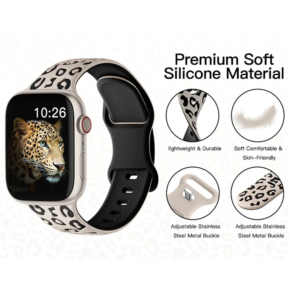 Correa de silicona grabada para Apple Watch