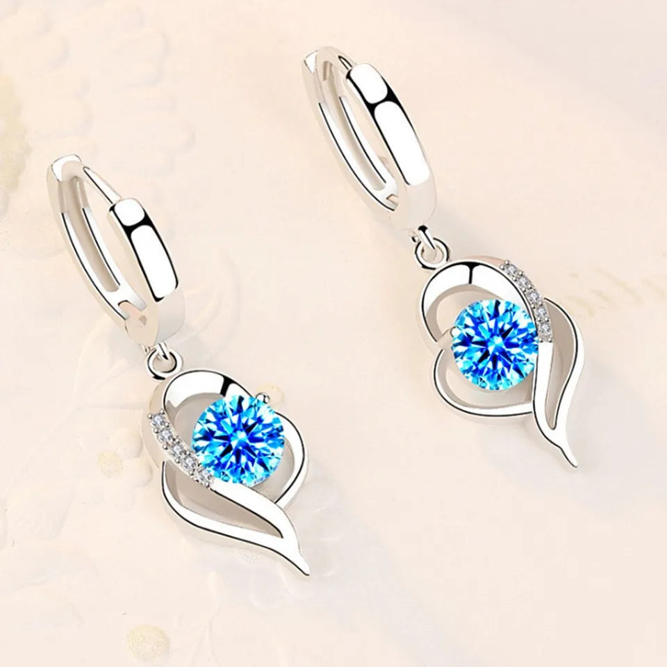 Pendientes de mujer de plata 925 de alta calidad