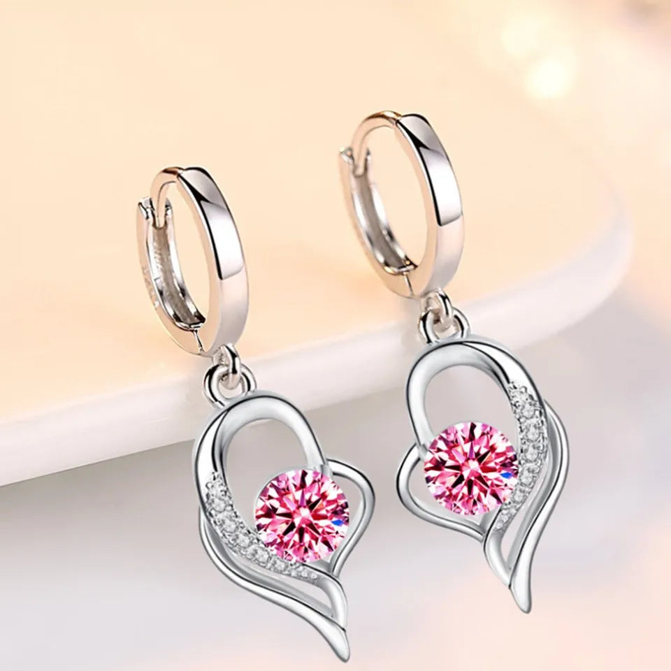 Pendientes de mujer de plata 925 de alta calidad