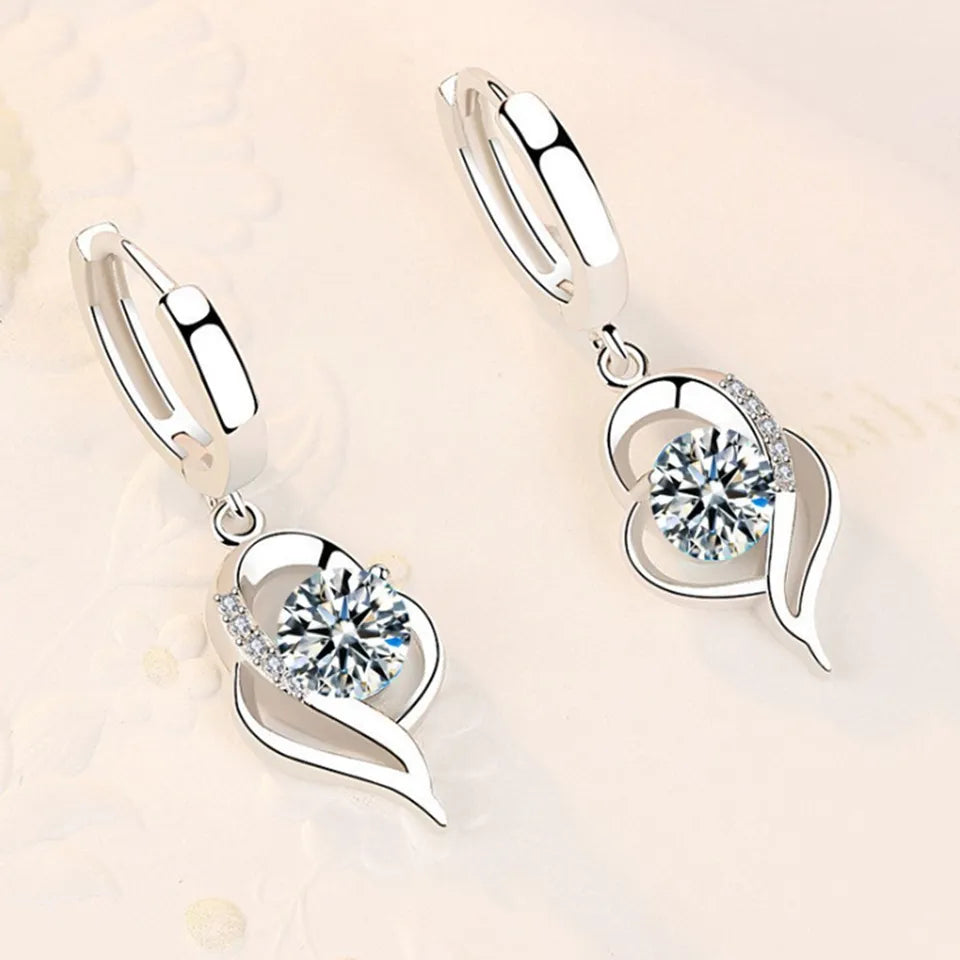 Pendientes de mujer de plata 925 de alta calidad