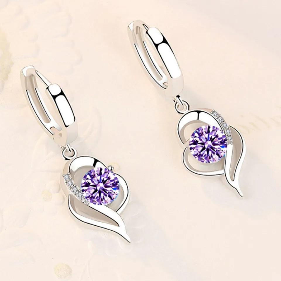 Pendientes de mujer de plata 925 de alta calidad