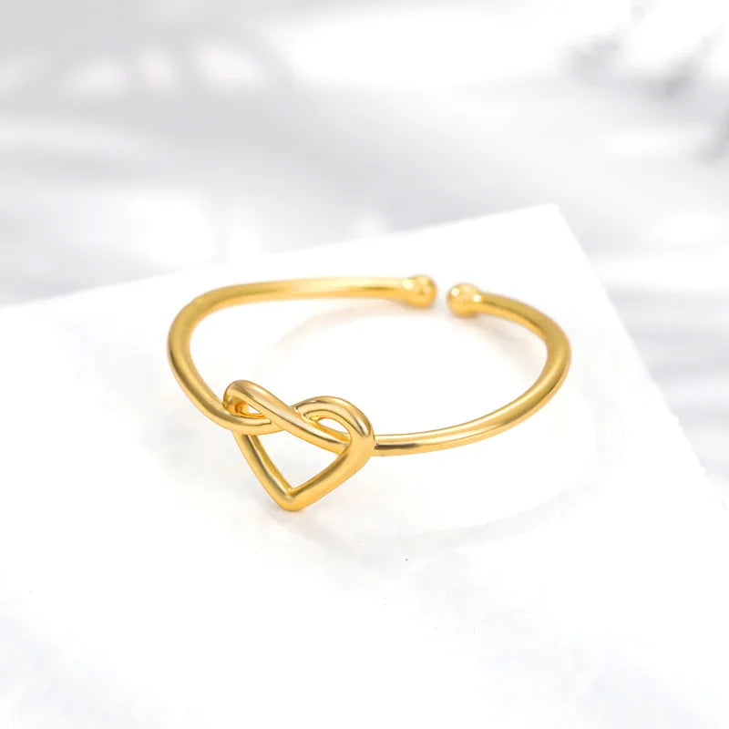 Hermosos anillos chapa de oro 18k