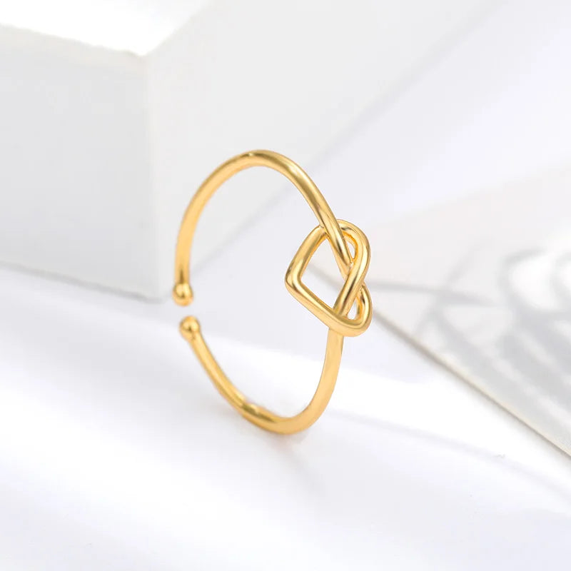 Hermosos anillos chapa de oro 18k