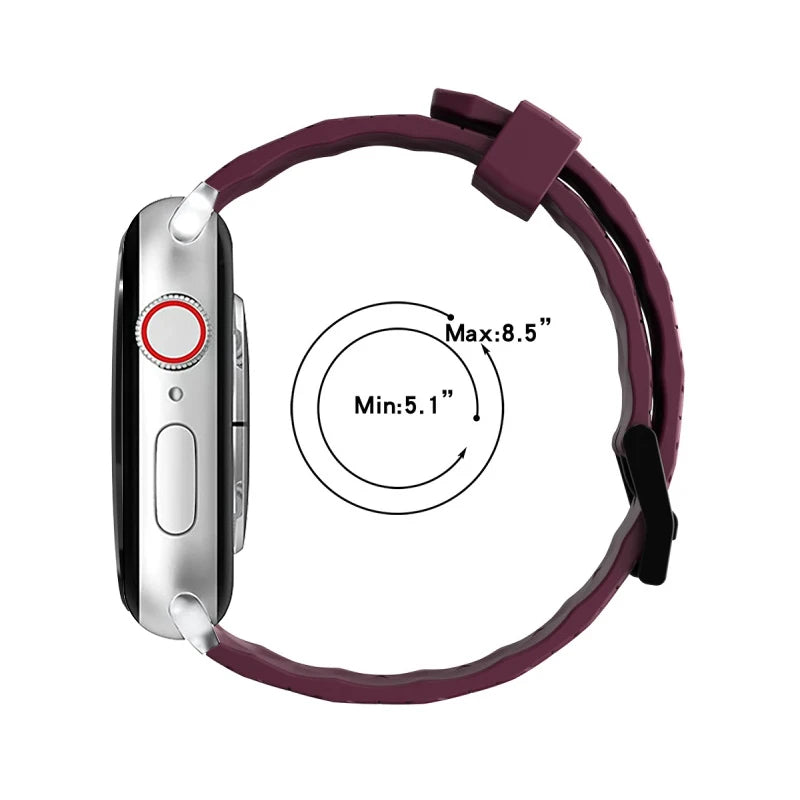 Correa para Apple Watch Ultra con diseño de futbol